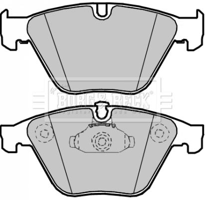 BORG & BECK Комплект тормозных колодок, дисковый тормоз BBP2277